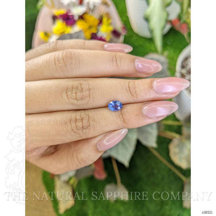 1.22 Ct. Blue Sapphire from Ceylon (Sri Lanka)