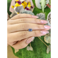 1.15 Ct. Blue Sapphire from Ceylon (Sri Lanka) Life Style