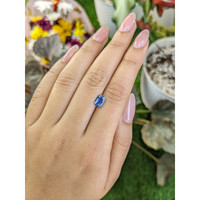 1.15 Ct. Blue Sapphire from Ceylon (Sri Lanka) Life Style