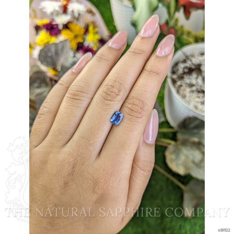 1.15 Ct. Blue Sapphire from Ceylon (Sri Lanka)