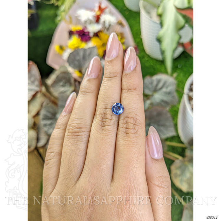 1.35 Ct. Blue Sapphire from Ceylon (Sri Lanka)