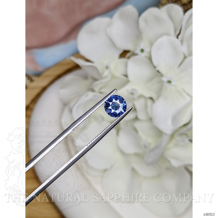 1.35 Ct. Blue Sapphire from Ceylon (Sri Lanka)