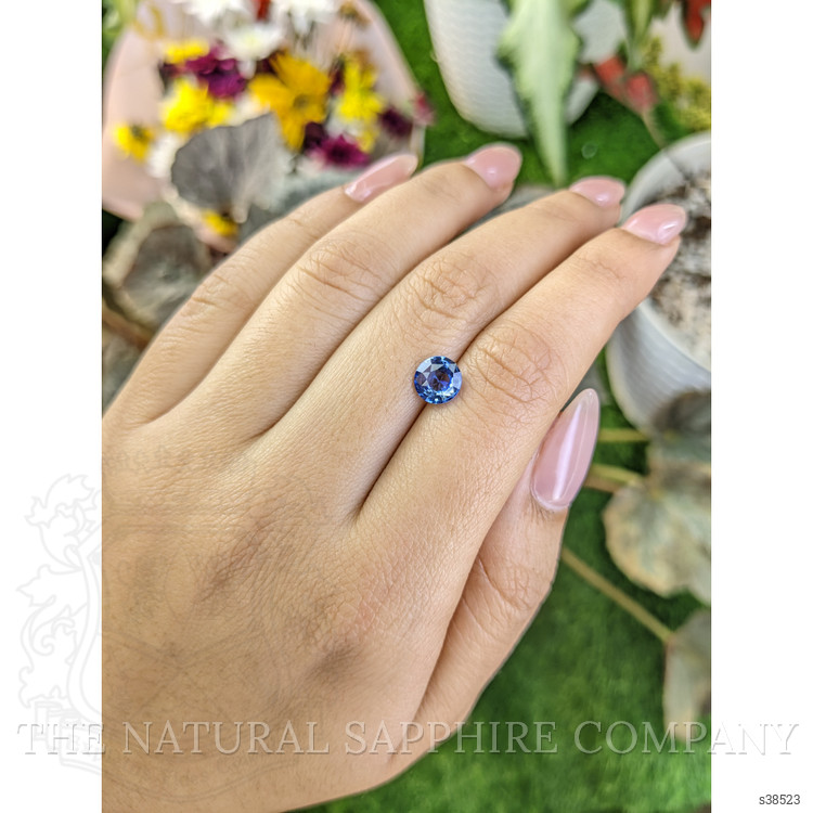 1.35 Ct. Blue Sapphire from Ceylon (Sri Lanka)
