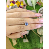 1.35 Ct. Blue Sapphire from Ceylon (Sri Lanka) Life Style