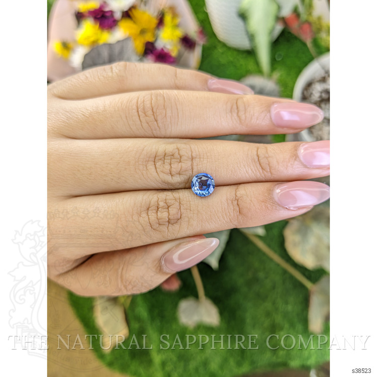 1.35 Ct. Blue Sapphire from Ceylon (Sri Lanka)