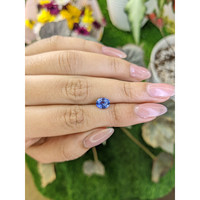 1.37 Ct. Blue Sapphire from Ceylon (Sri Lanka) Life Style