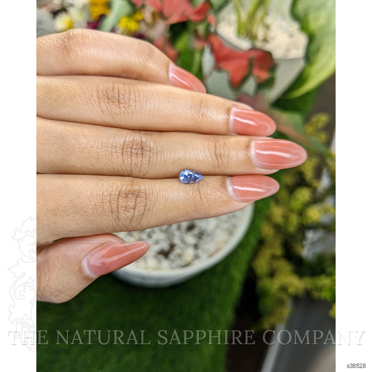 0.94 Ct. Blue Sapphire from Ceylon (Sri Lanka)