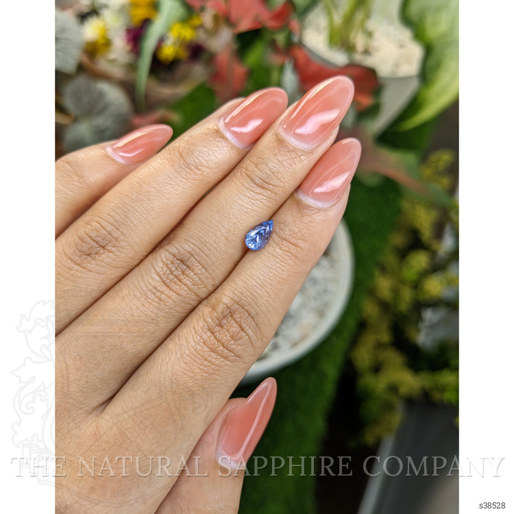0.94 Ct. Blue Sapphire from Ceylon (Sri Lanka)