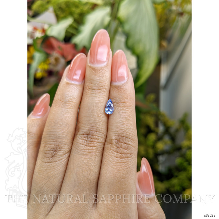 0.94 Ct. Blue Sapphire from Ceylon (Sri Lanka)