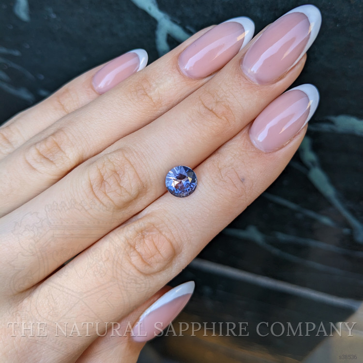 1.77 Ct. Purple Sapphire from Ceylon (Sri Lanka)