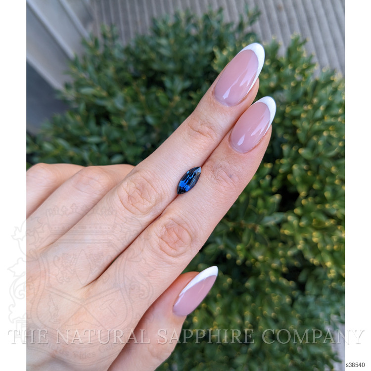 2.02 Ct. Greenish Blue Sapphire from Madagascar