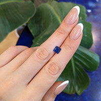 1.66 Ct. Blue Sapphire from Ceylon (Sri Lanka) Life Style
