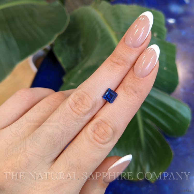 1.66 Ct. Blue Sapphire from Ceylon (Sri Lanka)