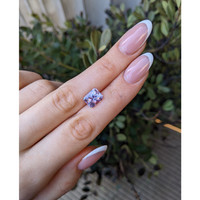 4.66 Ct. Purplish Pink Sapphire from Ceylon (Sri Lanka) Life Style
