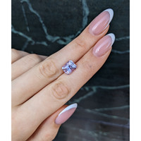 4.66 Ct. Purplish Pink Sapphire from Ceylon (Sri Lanka) Life Style