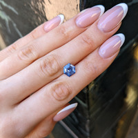 2.70 Ct. Blue Sapphire from Ceylon (Sri Lanka) Life Style