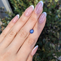 2.69 Ct. Blue Star Sapphire from Ceylon (Sri Lanka) Life Style