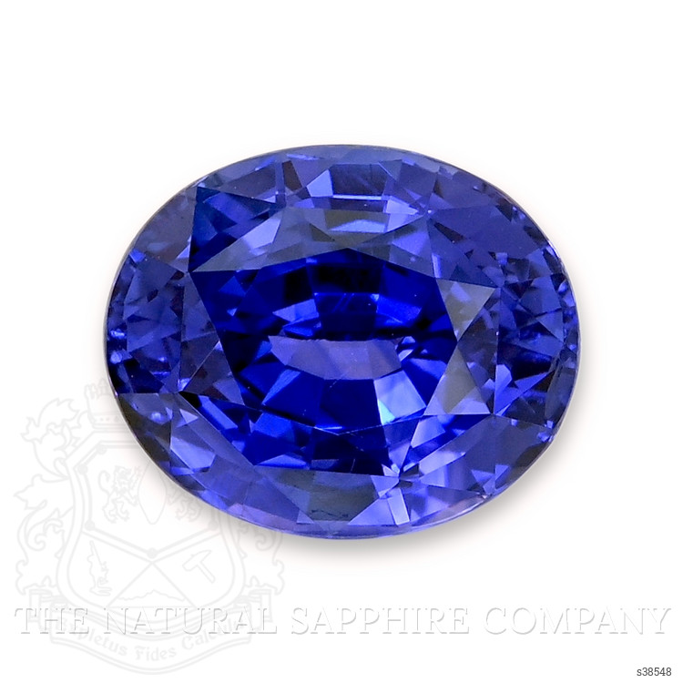 4.38 Ct. Blue Sapphire from Ceylon (Sri Lanka)