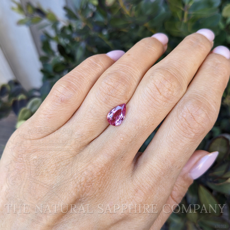 2.09 Ct. Pink Sapphire from Ceylon (Sri Lanka)