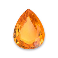 3.62 Ct. Yellowish Orange Sapphire from Ceylon (Sri Lanka) Video