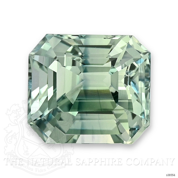 5.41 Ct. Bluish Green Sapphire from Madagascar