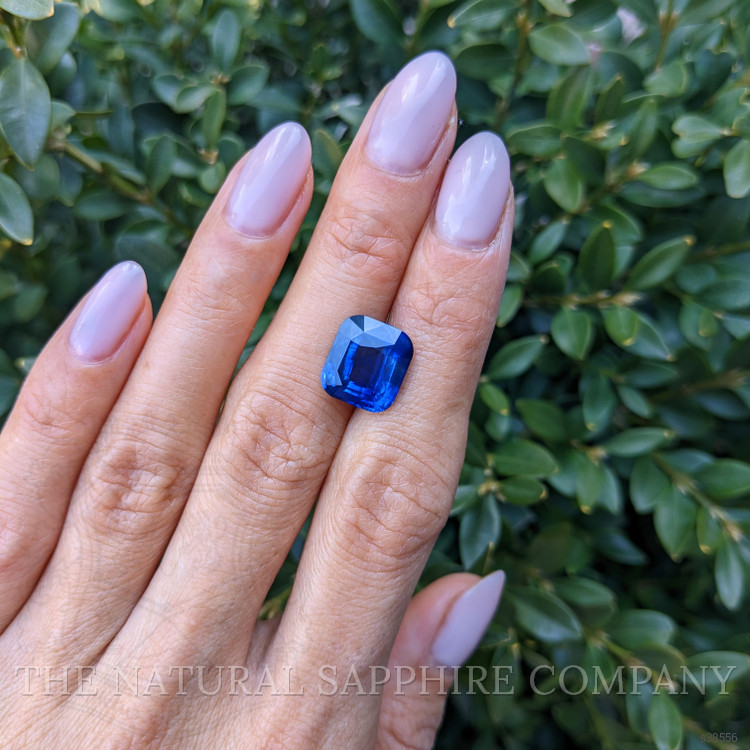 7.02 Ct. Blue Sapphire from Ceylon (Sri Lanka)