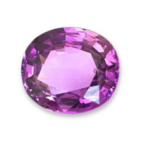 3.05 Ct. Pinkish Purple Sapphire from Ceylon (Sri Lanka) Video