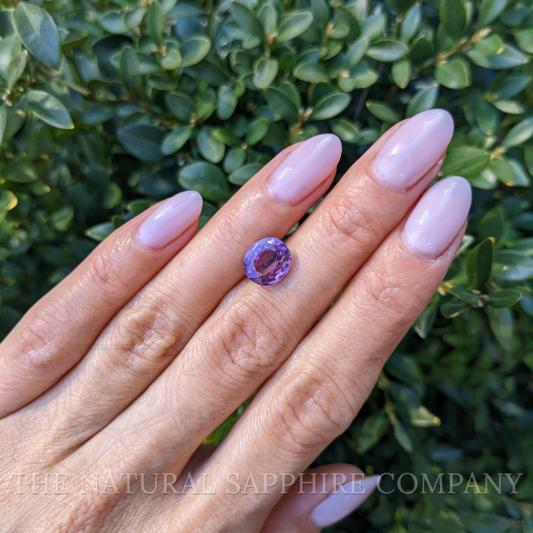 3.05 Ct. Pinkish Purple Sapphire from Ceylon (Sri Lanka)