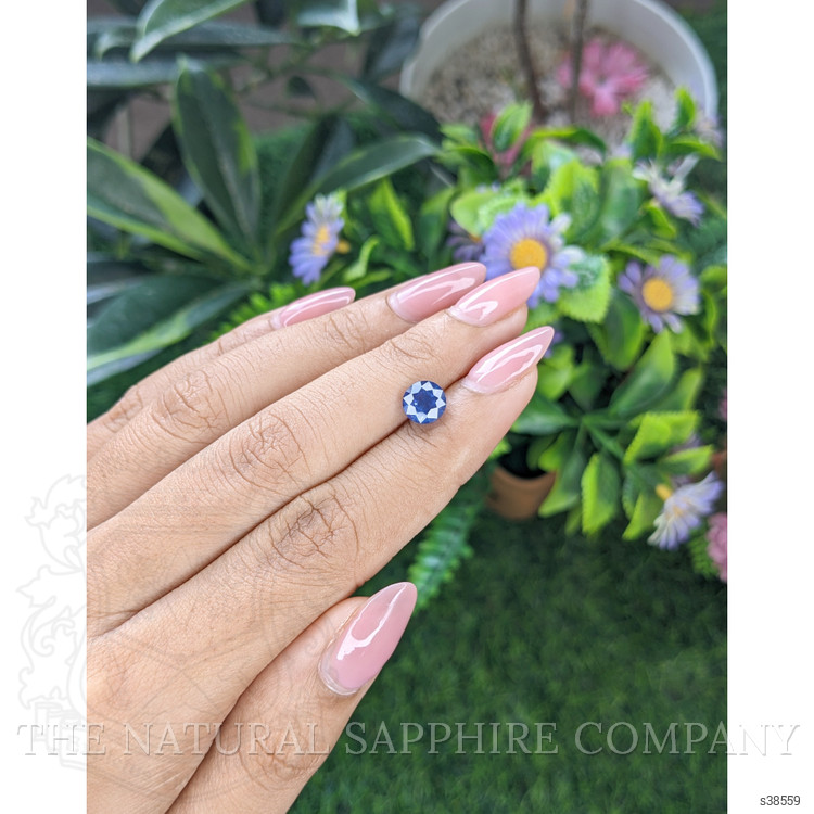 2.00 Ct. Blue Sapphire from Ceylon (Sri Lanka)