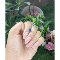 2.00 Ct. Blue Sapphire from Ceylon (Sri Lanka) Life Style