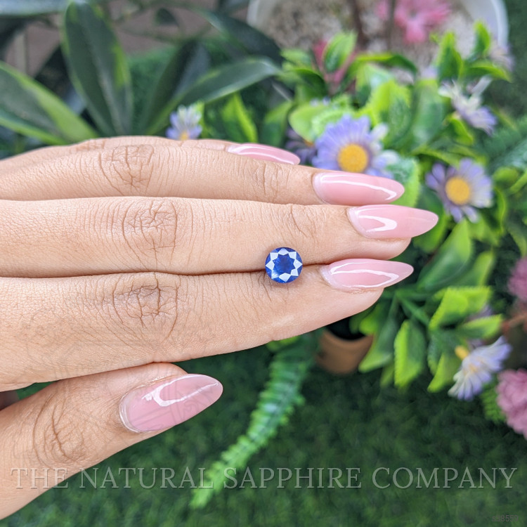 2.00 Ct. Blue Sapphire from Ceylon (Sri Lanka)