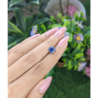 1.53 Ct. Blue Sapphire from Ceylon (Sri Lanka) Life Style