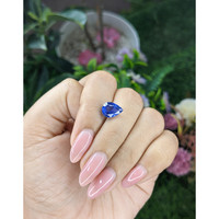 3.09 Ct. Blue Sapphire from Ceylon (Sri Lanka) Life Style