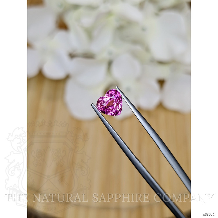 1.53 Ct. Purplish Pink Sapphire from Ceylon (Sri Lanka)