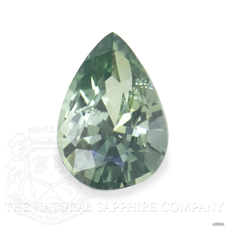 0.55 Ct. Green Sapphire from Ceylon (Sri Lanka)
