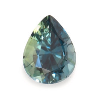 0.71 Ct. Greenish Blue Sapphire from Ceylon (Sri Lanka) Video