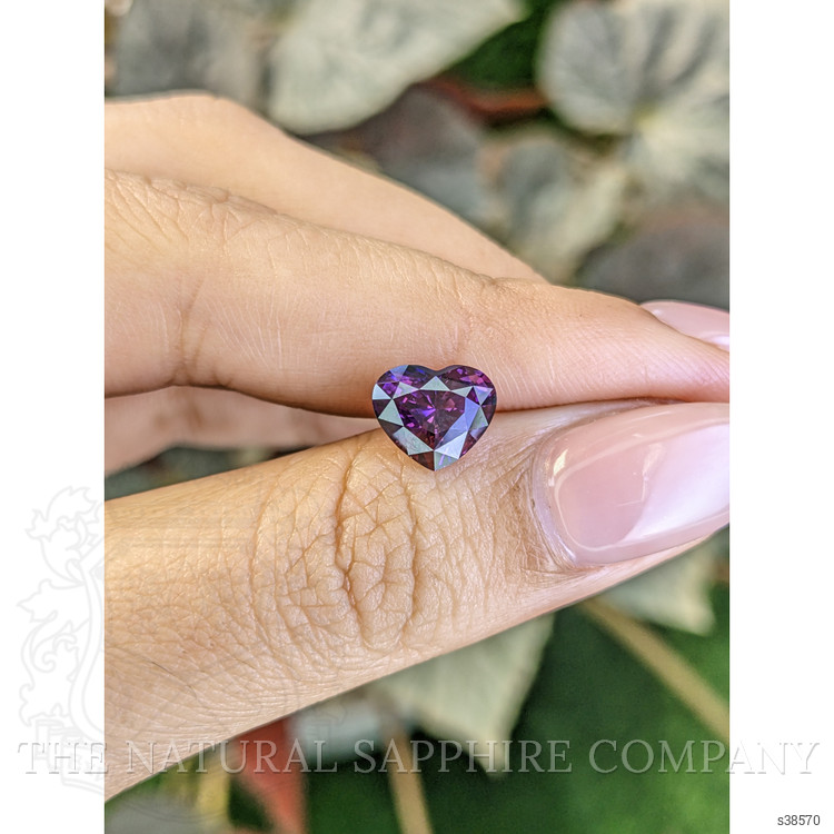 3.17 Ct. Pinkish Purple Sapphire from Ceylon (Sri Lanka)