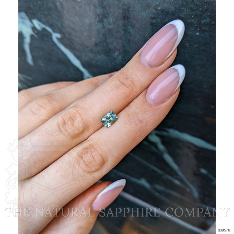 1.41 Ct. Green Sapphire from Montana