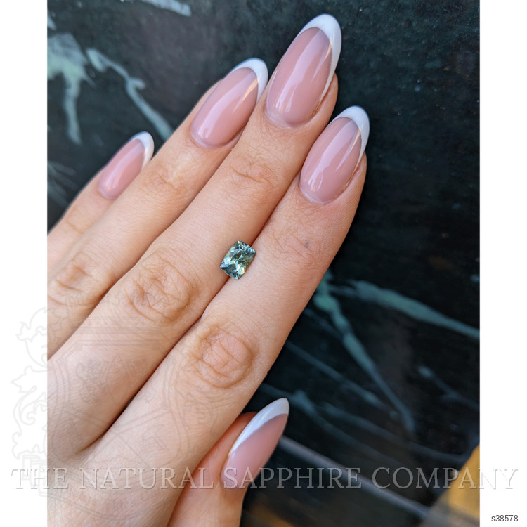 1.41 Ct. Green Sapphire from Montana