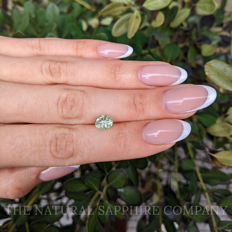 2.09 Ct. Green Sapphire from Montana