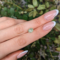 2.09 Ct. Green Sapphire from Montana Life Style