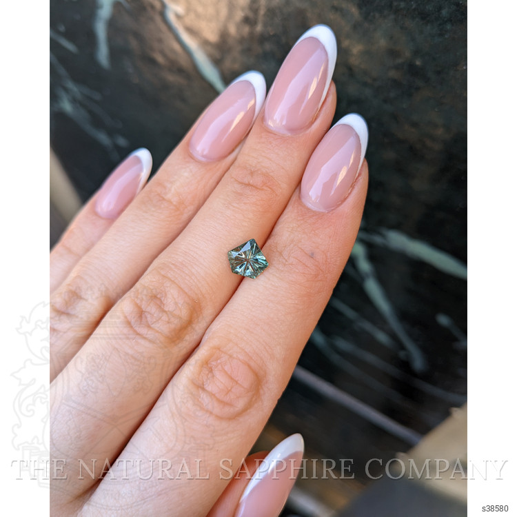 1.64 Ct. Green Sapphire from Montana