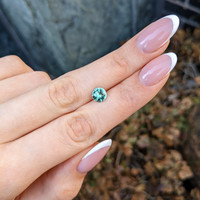 1.64 Ct. Green Sapphire from Montana Life Style
