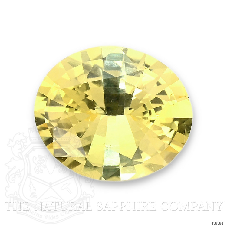 3.56 Ct. Yellow Sapphire from Ceylon (Sri Lanka)