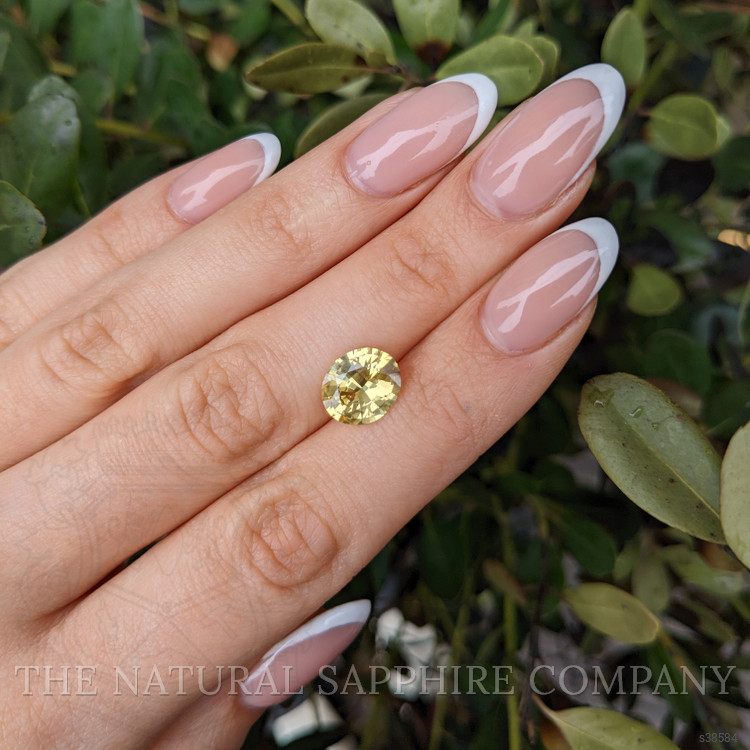 3.56 Ct. Yellow Sapphire from Ceylon (Sri Lanka)