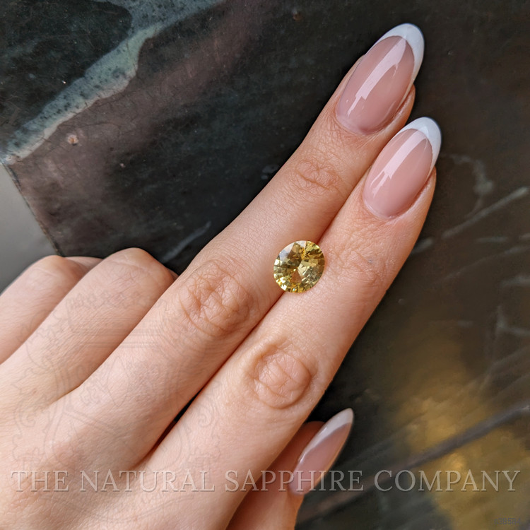 3.56 Ct. Yellow Sapphire from Ceylon (Sri Lanka)