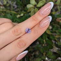 2.19 Ct. Pinkish Purple Sapphire from Ceylon (Sri Lanka) Life Style