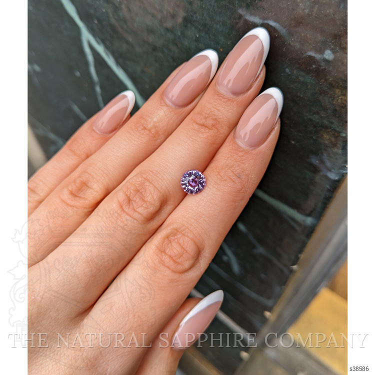 2.19 Ct. Pinkish Purple Sapphire from Ceylon (Sri Lanka)