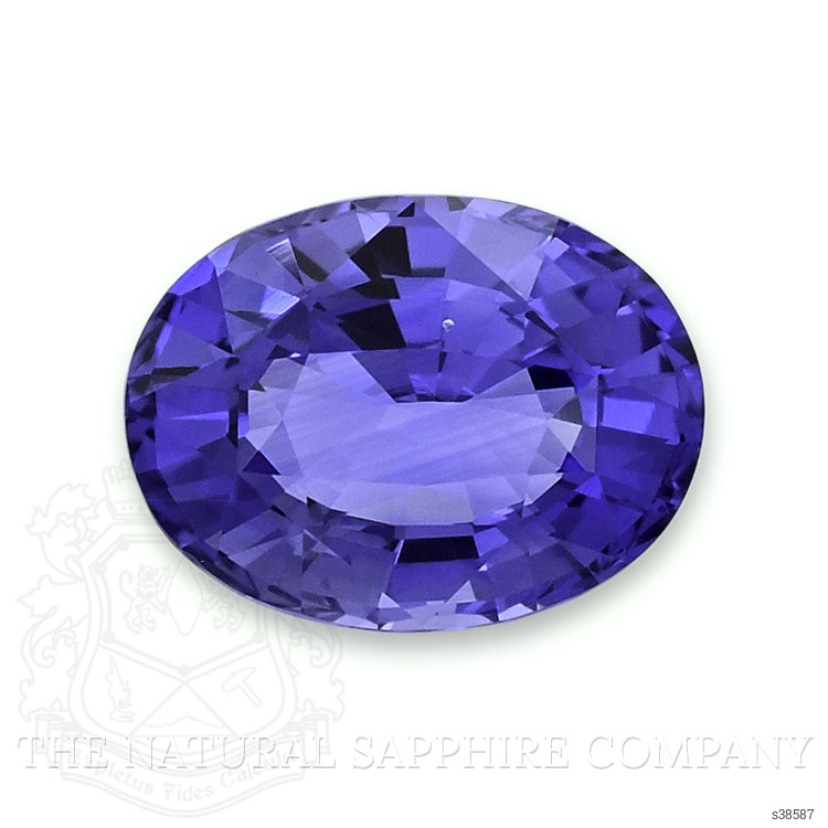 2.06 Ct. Violet Sapphire from Ceylon (Sri Lanka)