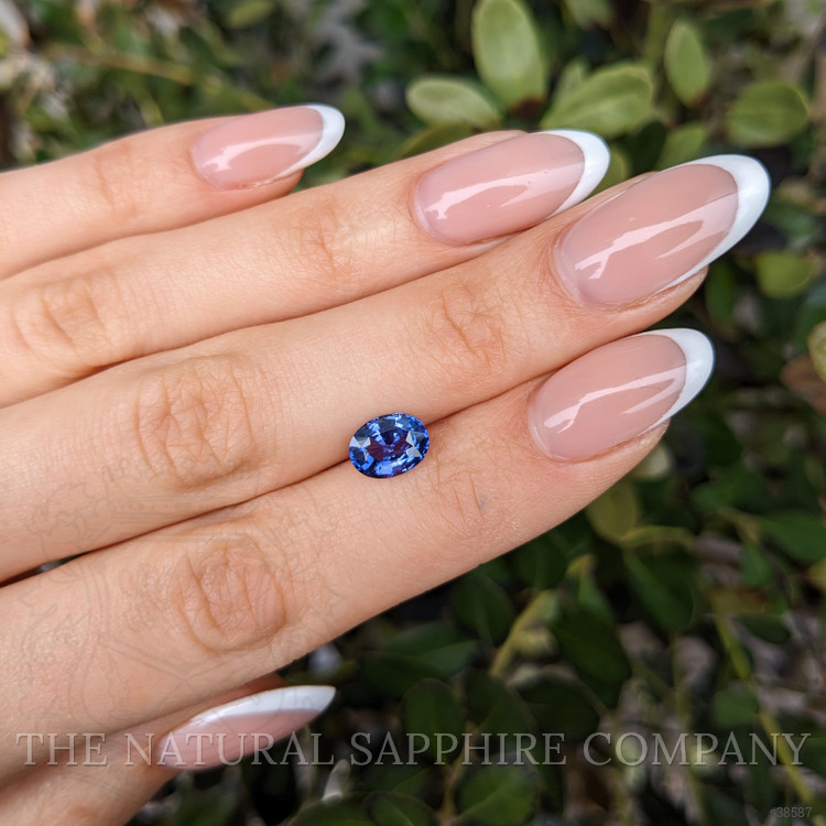 2.06 Ct. Violet Sapphire from Ceylon (Sri Lanka)